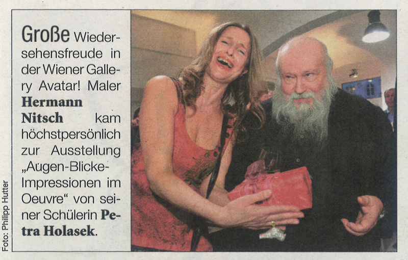 dieHolasek und Hermann Nitsch
